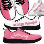 SS-U-Job-PWRS-T8-210614VY10 @ Principal Pink White Retired Strong-Principal Retired Strong Pink White Sneakers