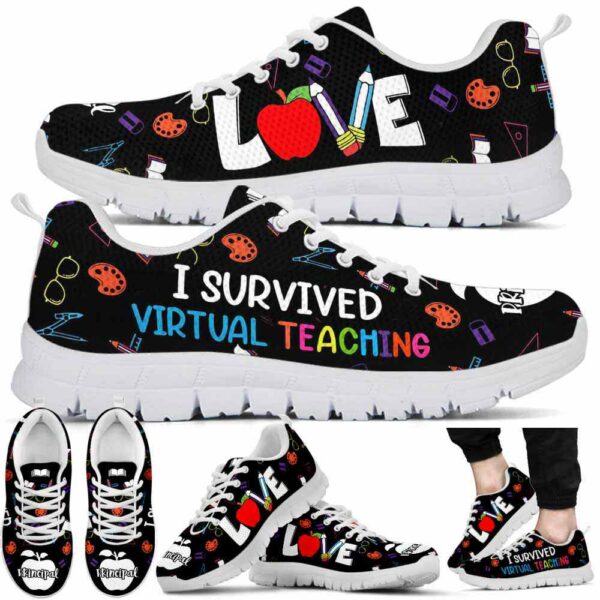 SS-U-Job-TLA-T8-210614VY10 @ Principal Tools Love Apple-Principal Survived Virtual Teaching Love Sneakers