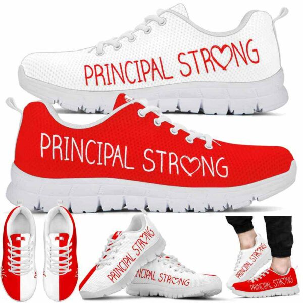 SS-U-Job-RWS-T8-210614VY10 @ Principal Red White Strong-Principal Strong Red White Sneakers