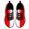SS-U-Job-RWG-T8-210614VY10 @ Principal Red White Glasses-Principal Retired Off Duty Red White Sneakers