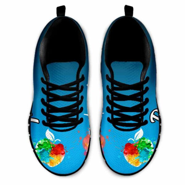 SS-U-Job-BWA-T8-220610NA10 @ Principal Blue Watercolor Apple-Principal Blue Watercolor Apple Sneakers