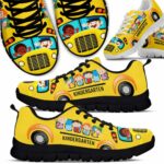 SS-U-Job-KB-Sbdr-220610NA10 @ Bus Driver Kindergarten Bus-School Bus Driver Yellow Kindergarten Bus Sneakers