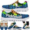 SS-U-Hobb-PS-Pklb-220610NA10 @ Pickleball Pickle Sunset-Pickleball Wave Sunset Sneakers
