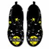SS-U-Hobb-PLPH-Pklb-210608VY10 @ Pickleball Peace Love Pattern Heartbeat-Pickleball Love Yellow Heartbeat Sneakers