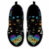 SS-U-Hobb-PPW-Pklb-210608VY10 @ Pickleball Peace Pattern Watercolor-Pickleball Love Peace Watercolor Pattern Sneakers