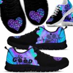 SS-U-Hobb-WHC-Pklb-210608VY10 @ Pickleball Watercolor Heartbeat Cloud-Pickleball Cloud Heartbeat Life Is Good Sneakers