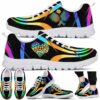 SS-U-Hobb-WLH-Pklb-210608VY10 @ Pickleball Watercolor Line Heart-Pickleball Colorful Line Heart Sneakers