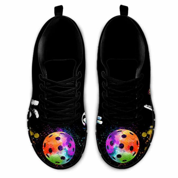 SS-U-Hobb-LW-Pklb-210608VY10 @ Pickleball Love Watercolor-Pickleball Watercolor Love Sneakers