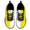SS-U-Hobb-YWT-Pklb-210608VY10 @ Pickleball Yellow White Text-Pickleball Yellow White Life Is Good Sneakers
