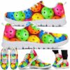 SS-U-Hobb-PC-Pklb-220610NA10 @ Pickleball Colorfull-Pickleball Colorful Balls Pattern Sneakers