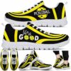 SS-U-Hobb-YL-Pklb-210608VY10 @ Pickleball Yellow Line-Pickleball Yellow Line Life Is Good Sneakers