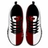SS-U-Job-RNW-Csl-220610NA10 @ School Counselor Red N White-School Counselor Strong Red White Sneakers