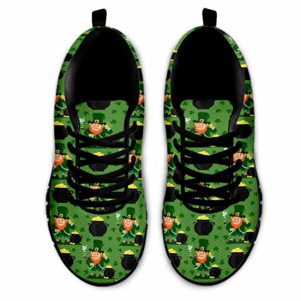 SS-U-Ctry-IP-Irsh-220610NA10 @ Irish Pattern-Irish Leprechaun Pattern Sneakers