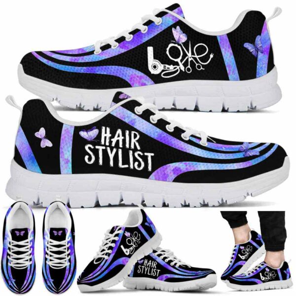 SS-U-Job-TDL-Hsty-220610NA10 @ Hair Stylist Tie Dye Line-Hairstylist Butterfly Love Line Sneakers