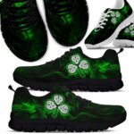 SS-U-Ctry-SS-Irsh-220610NA10 @ Irish Shamrock Smoke-Irish Green Smoke Sneakers