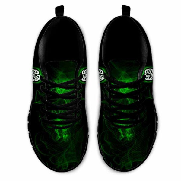 SS-U-Ctry-SS-Irsh-220610NA10 @ Irish Shamrock Smoke-Irish Green Smoke Sneakers