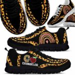 SS-U-Job-LLR-Csl-210623VY10 @ Counselor Leopard Line Rainbow-School Counselor Leopard Line Rainbow Sneakers