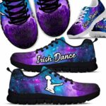 SS-U-Ctry-ID-Irsh-220610NA10 @ Irish Dance-Irish Dance Galaxy Pattern Sneakers