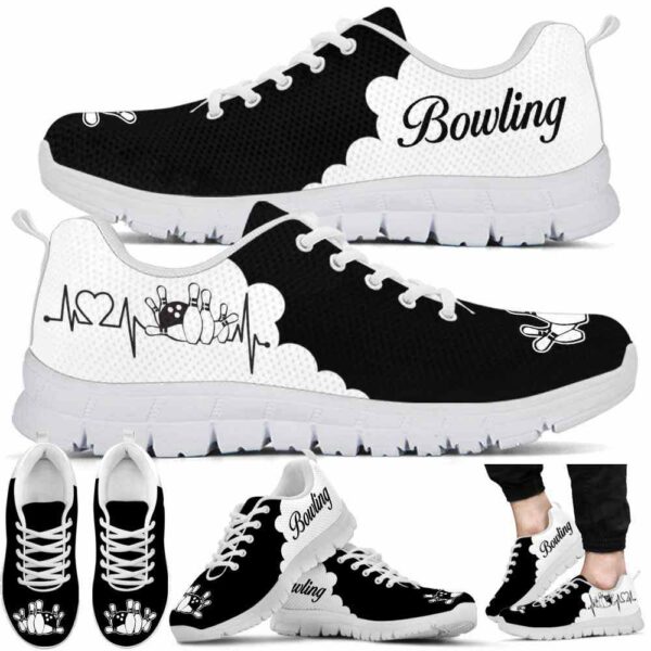 SS-U-Hobb-BC-Bwl-220610NA10 @ Bowling BW Cloud-Bowling Black White Cloud Sneakers