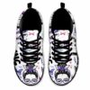 SS-U-Hobb-BP-Bwl-220610NA10 @ Bowling Pattern-Bowling Purple Lavender Pattern Sneakers