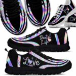SS-U-Nur-DLLH-Det-210527VY10 @ Dentist Dental Life Love Hologram-Dentist Dental Life Love Hologram Sneakers