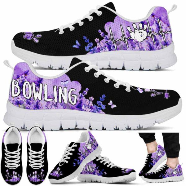 SS-U-Hobb-LC-Bwl-220610NA10 @ Bowling Lavender Cloud-Bowling Lavender Cloud Heartbeat Sneakers