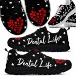 SS-U-Nur-RDL-Det-210527VY10 @ Dentist Red Dental Life-Dentist Heart Dental Life Sneakers