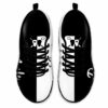 SS-U-Nur-LDLB-Det-210527VY10 @ Dentist Love Dental Life BW-Dentist Black White Dental Life Sneakers