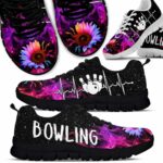 SS-U-Hobb-FS-Bwl-220610NA10 @ Bowling Flaming Smoke-Bowling Sunflower Flame Smoke Sneakers