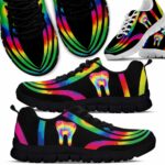 SS-U-Nur-TRL-Det-210527VY10 @ Dentist Tooth Rainbow Line-Dentist Rainbow Line Sneakers