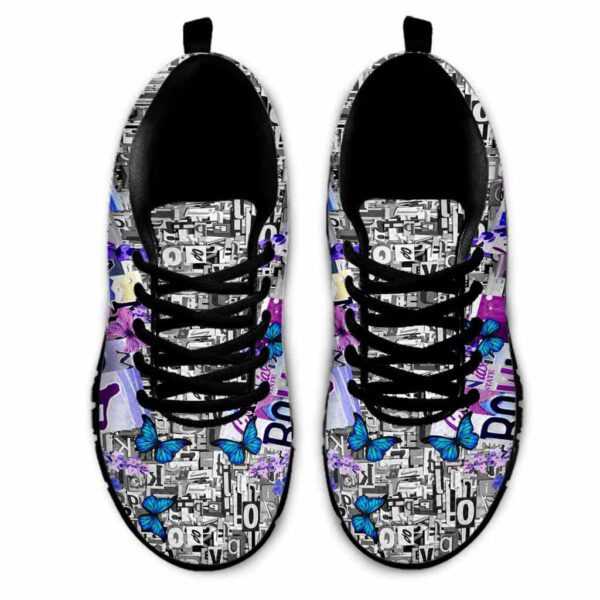 SS-U-Hobb-LP-Bwl-220610NA10 @ Bowling Lavender Plate-Bowling Lavender License Plate Bowl Like A Girl Sneakers