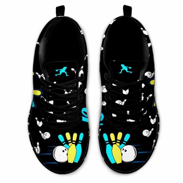 SS-U-Hobb-BYL-Bwl-210621VY10 @ Bowling Blue Yellow Love-Bowling Blue Yellow Love Sneakers