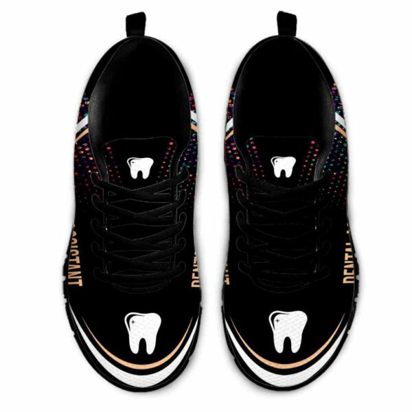 SS-U-Nur-MD-Det-220610NA10 @ Dental Mandala Dot-Dentist Mandala Pattern Sneakers