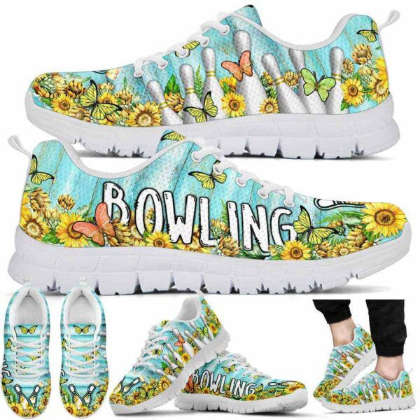 SS-U-Hobb-STW-Bwl-210719VY10 @ Bowling Sunflower Teal Wood-Bowling Sunflower Wood Teal Sneakers