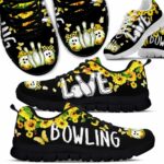 SS-U-Hobb-LSF-Bwl-210719VY10 @ Bowling Love Sunflower Frame-Bowling Love Sunflower Frame Sneakers