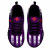 SS-U-Nur-PF-CNA-220610NA10 @ Cna Purple Flag-Cna Purple Usa Flag Sneakers