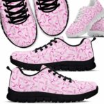 SS-U-Awa-PRP-BreCan-220610NA10 @ Breast Cancer Pink Ribbon Pattern-Breast Cancer Pink Ribbon Pattern Sneakers