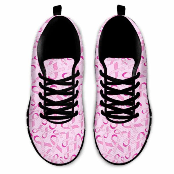 SS-U-Awa-PRP-BreCan-220610NA10 @ Breast Cancer Pink Ribbon Pattern-Breast Cancer Pink Ribbon Pattern Sneakers