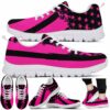 SS-U-Awa-F-BreCan-220610NA10 @ Breast Cancer Flag-Breast Cancer Pink Black Fight Sneakers
