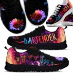 SS-U-Job-CS-Btd-220610NA11 @ Bartender Cloud Smoke-Bartender Sunflower Cloud Smoke Sneakers