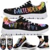 SS-U-Job-SD-Btd-220610NA11 @ Bartender Sunflower Drinks-Bartender Sunflower Drinks Pattern Sneakers