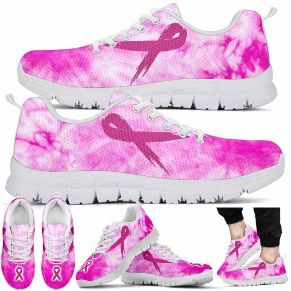SS-U-Awa-PTD-BreCan-220610NA10 @ Breast Cancer Pink Tie Dye-Breast Cancer Pink Tie Dye Sneakers