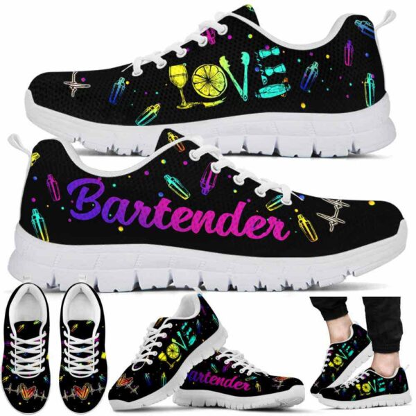 SS-U-Job-HB-Btd-220610NA11 @ Bartender Heart Beat-Bartender Heartbeat Love Sneakers