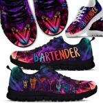 SS-U-Job-S-Btd-220610NA11 @ Bartender Smoke-Bartender Colorful Smoke Sneakers