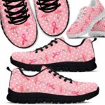 SS-U-Awa-FRP-BreCan-220610NA10 @ Breast Cancer Flamingo Ribbon Pattern-Breast Cancer Ribbon Flamingo Pattern Sneakers