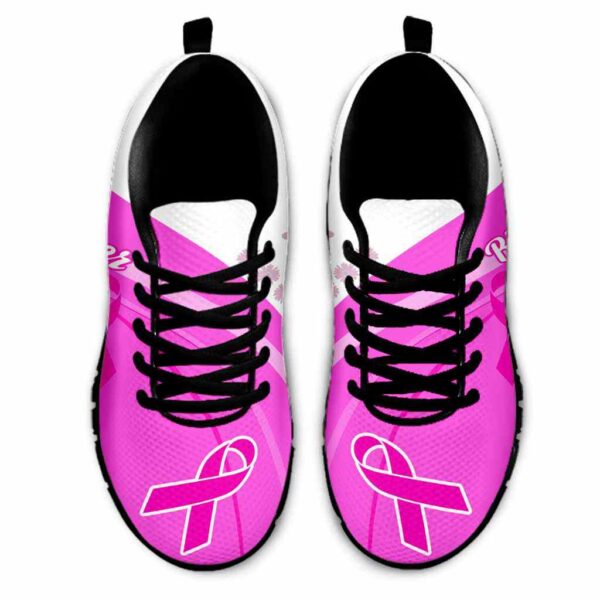 SS-U-Awa-PD-BreCan-220610NA10 @ Breast Cancer Pink Daisy-Breast Cancer Pink Ribbon Daisy Sneakers