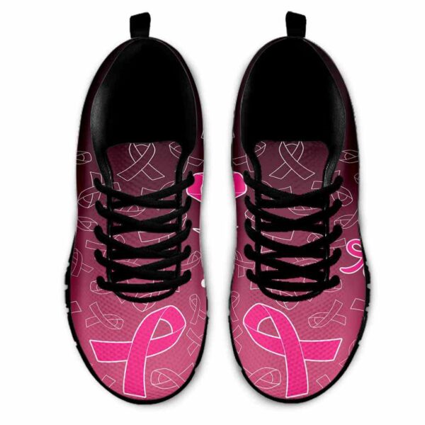SS-U-Awa-S-BreCan-220610NA10 @ Breast Cancer Survivor-Breast Cancer Survivor Ribbon Pattern Sneakers