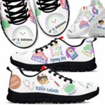 SS-U-Nur-IOW-Nur-220610NA10 @ Nurse Its OK White-Nurse Gonna Be Ok White Sneakers
