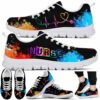 SS-U-Nur-W-Nur-220610NA10 @ Nurse Watercolor-Nurse Watercolor Sneakers
