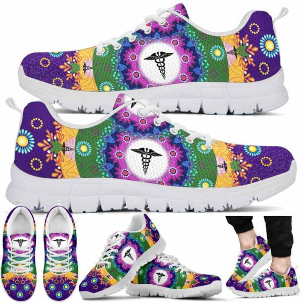 SS-U-Nur-LM-Nur-220610NA10 @ Nurse Lotus Mandala-Nurse Lotus Mandala Sneakers